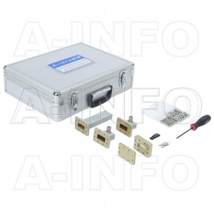 137CLKA1-NRFRF_DP WR137 Standard CLKA1 Series Waveguide Calibration Kits 5.85-8.2GHz with Rectangular Waveguide Interface