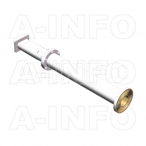LB-ACH-187-10-C-NF Linear Polarization Corrugated Feed Horn Antenna 3.95-5.85GHz 10dB Gain N Type Female