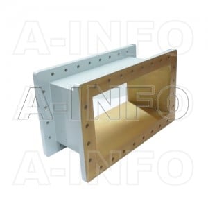 1500WSPA14 WR1500 Wavelength 1/4 Spacer(Shim) 0.49-0.75GHz with Rectangular Waveguide Interfaces 