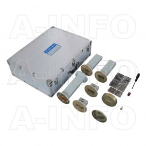 284CLKA2-SRFRF_AP WR284 Standard CLKA2 Series Waveguide Calibration Kits 2.6-3.95GHz with Rectangular Waveguide Interface