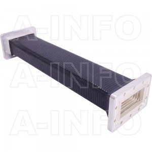 340WF-500_DMDM WR340 Flexible Waveguide 2.2-3.3GHz with Two Rectangular Waveguide Interfaces 