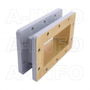 510WSPA14 WR510 Wavelength 1/4 Spacer(Shim) 1.45-2.2GHz with Rectangular Waveguide Interfaces