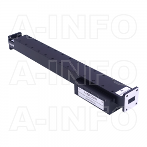 75WPFA200-30 WR75 Waveguide Medium Power Precision Fixed Attenuator 10-15GHz with Two Rectangular Waveguide Interfaces